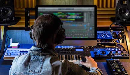 Online diploma in music production courses in India